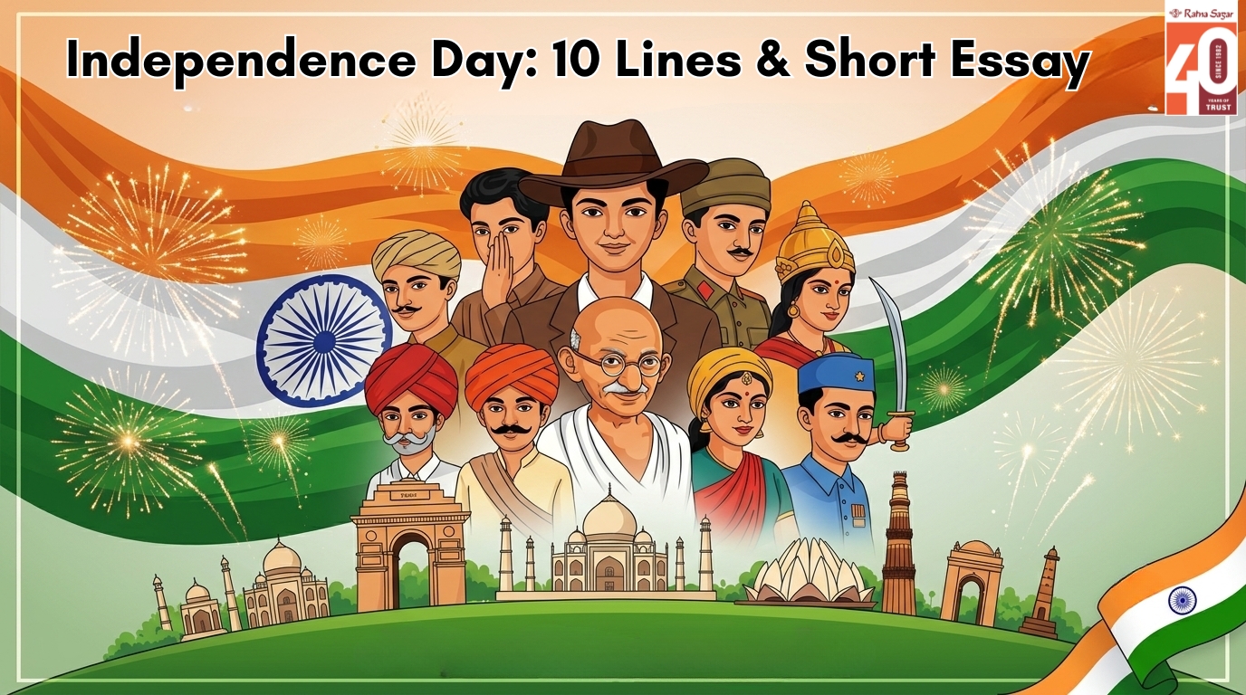 Independence Day: 10 Lines & Short Essay for Students